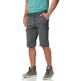 MAN'S WORLD Cargohose mit Zip-Off Funktion, grau