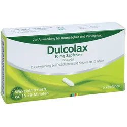 Dulcolax 10mg Zäpfchen