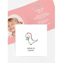 Geburtstagseinladung selbst gestalten mit Spruch und Fotos im Onlinedesigner bei Meine-Kartenmanufaktur.de