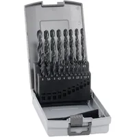 Alpen 802311100 HSS Metall-Spiralbohrer-Set 19teilig DIN 338 Zylinderschaft 1