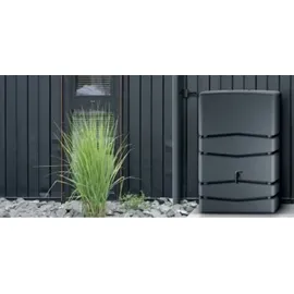 Prosperplast Regenwasserbehälter Aqua Tower 450 l anthrazit