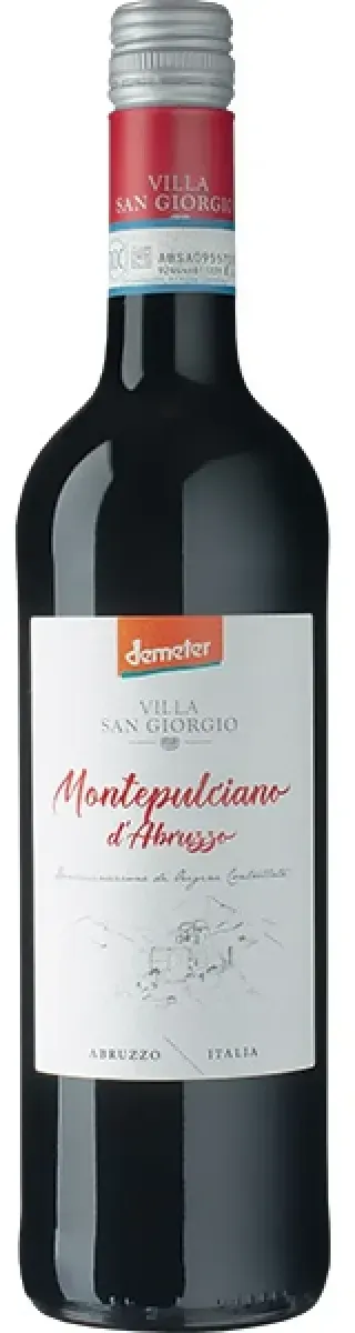 Montepulciano d'Abruzzo Demeter/Bio Rotwein trocken 0,75 l | 2022