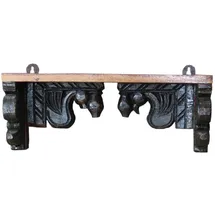 GURU-SHOP Modell 20a Wandregal 51 x 19 x 13 cm Braun