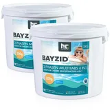 Höfer Chemie 2 x 5 kg BAYZID® 2-Phasen-Multitabs 200g 6in1