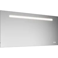 Burgbad Eqio Leuchtspiegel mit LED-Beleuchtung, 1 Sensorschalter, Handyhalter, 1400x30x700mm,
