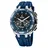 46 mm blau/schwarz
