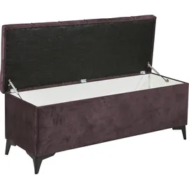 ed exciting design Sitzbank Oregon Aubergine 140 x 58 x 50 cm