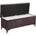 ed exciting design Sitzbank Oregon Aubergine 140 x 58 x 50 cm