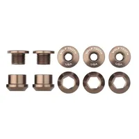 Wolf Tooth Kettenblattschraubensatz 5 Stück Espresso