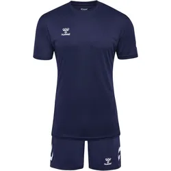 hummel hmlLOGO Sport-Set Trikot+Shorts 7026 - marine 3XL