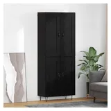 vidaXL Highboard 69,5 x 180 x 34 cm Schwarz