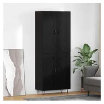 vidaXL Highboard 69,5 x 180 x 34 cm Schwarz