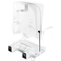 oniverse Nexus 5 PS5 LED weiss multifunktion Kuehlung