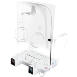 oniverse Nexus 5 PS5 LED weiss multifunktion Kuehlung