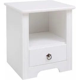 OTTO home Nachtschrank Hugo 44 x 38 x 50 cm Weiß
