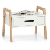 Zeller Ständer mit Ablage Und Schublade, 40 X 30 X 33 Cm - Zeller Present Standregal