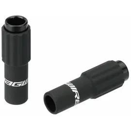 Jagwire Inline Zugeinsteller Mini 2 Stück Schwarz