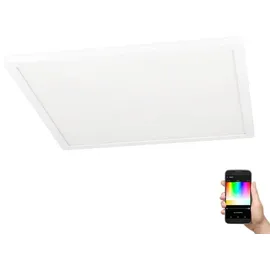 EGLO 900089 - Dimmbare LED-RGBW-Deckenleuchte Rovito-Z, L x B 42 cm, ZigBee, 16,5 W