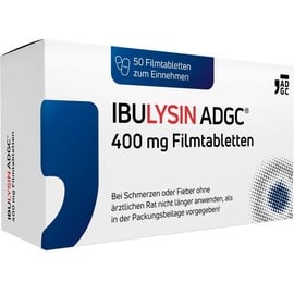 Zentiva Pharma GmbH IBULYSIN ADGC 400 mg Filmtabletten