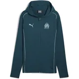 Puma Olympique de Marseille Casuals Kapuzenjacke Herren PUMA türkisblau|BLAU|türkisblau XL