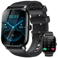 Smartwatch Fitness Tracker Fitnessuhr mit Schrittzähler, Blutdruck, Puls, P75