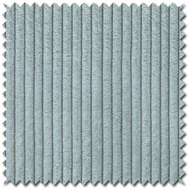KAWOLA 2-Sitzer Charme Cord hellblau