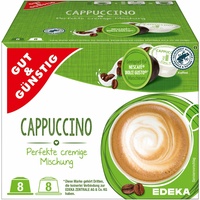 G&G Cappuccino Kaffeekapseln geeignet für Nescafe Dolce Gusto 1x8 Portionen