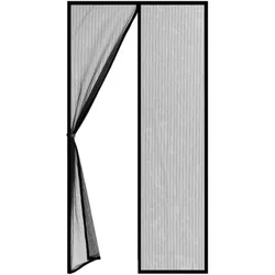 Fliegengitter | Polyester | 100x210cm | Magnetverschluss | Klebemontage