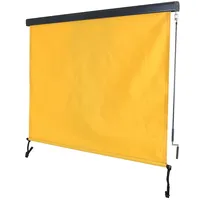 Mendler Vertikalmarkise 250 x 180 cm Gelb Stoff