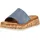 Gabor Pantolette GABOR COMFORT "Gabor Comfort Pantoletten Veloursleder", Damen, Gr. 38, jeans, Veloursleder, Schuhe Pantolette