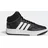 adidas Hoops Mid 3.0 Core Black / Cloud White / Grey Six 39 1/3
