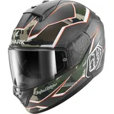Shark Ridill 2 Matrix Camo, Integralhelm - Matt Schwarz/Dunkelgrün/Dunkelbraun/Weiß - XL
