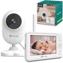 lionelo Babyline 6.2 Babyphone, - White - One Size - EU Plug 220V