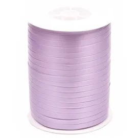 STAR Geschenkband Ringelband 5mm x 500m wasserfest - 30 FARBEN in 5/10/19/31/50mm - Dekoband aus Kunststoff - Polyband zum Anbinden von Luftballons - Schleifenband zum Basteln - Flieder