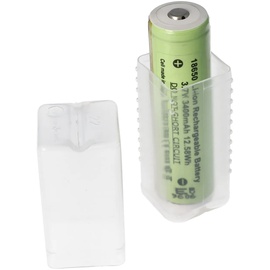 AccuCell Flexible Aufbewahrungsbox für 1 Stück Akku 21700, 20700, 18650, 18500