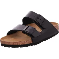 Birkenstock Damen Pantoletten Arizona BF 28481-39, 28481-40, 28481-41, 28481-42 BIR-1027835 shiny lizard black 40 - Schwarz - 40