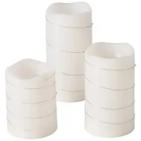 Boltze Sarnia LED-Kerzen 3 St. weiß