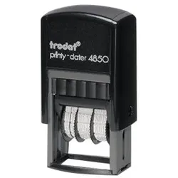 TRODAT Printy 4850/L1 - Stempel - Selbstfärbend - Zweifarbig (Blau, Rot)