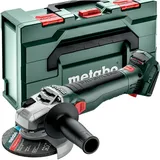 Metabo W 18 LT BL 11-125 ohne Akku + metaBox 165 L