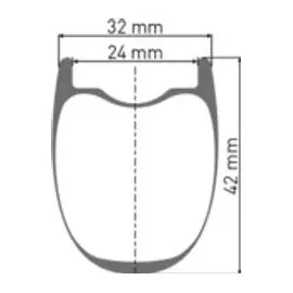 DT Swiss HGC 1400 Spline 42 mm Hybrid Boost
