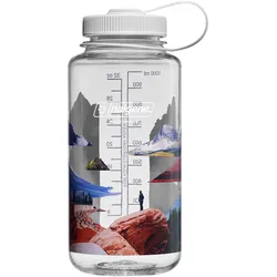 Nalgene Trinkflasche Wide Mouth 1,0L Mixed Landscapes