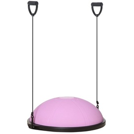 Homcom Balanceball mit Gummiseil violett (Farbe: Violett)