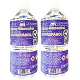 2x1L Isopropanol 99,9% IPA Lösungsmittel Isopropylalkohol 2-Propanol Reiniger