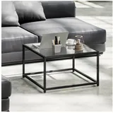 Homcom Couchtisch-68L x 68B x 39H cm-Schwarz | Gr.: onesize