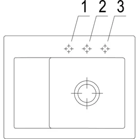 Villeroy & Boch Subway 45 Compact rechts snow white + Handbetätigung