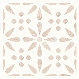 d-c-fix Kunststoffwandfliesen Wall Tiles, Vintage Flowers, 30,5x30,5 cm, selbstklebend