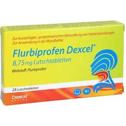 Flurbiprofen Dexcel 8,75mg