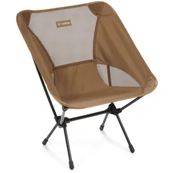 Helinox Campingstuhl Chair One (leicht, einfacher Zusammenbau, stabil) braun/schwarz