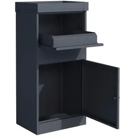 Westmann Paketbox Piet Anthrazit inkl. Zeitungsfach