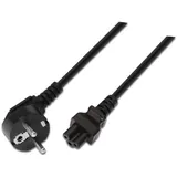 AISENS Stromkabel Schwarz 1,5 m CEE7/7 C5-Koppler